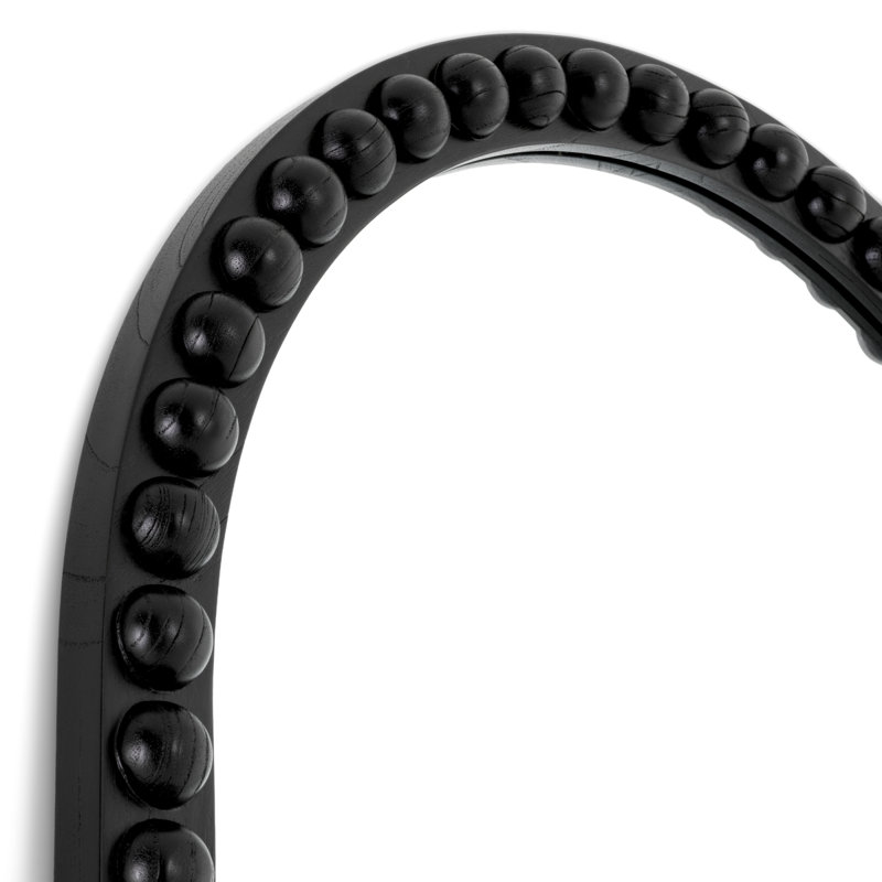 Mirror Kenton L Classic Black Finish, 96.46" H x 36.61" W, Arch