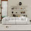 Canapé modulaire en tissu de lin 2 pièces Kay Crumley-629222134