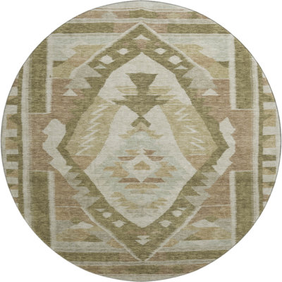 Premium Machine Washable Tara AMF1916 Tribal Rug