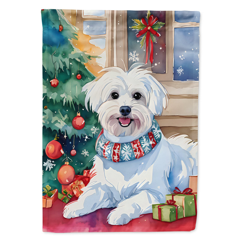 Double Sided Polyester Christmas, 40'' H x 28'' W