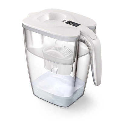 Laica-Milano Series Large 3.7L Water Capacity Filter Jug & One Filter Cartridge
