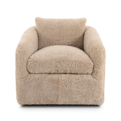 Redmond Upholstered Swivel Armchair