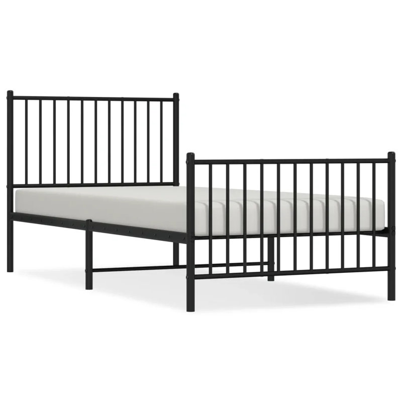 Lemual Metal Bed, 90 x 200 cm