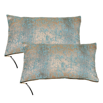 Jacquard Chenille Rectangular Lumbar Pillow Cover