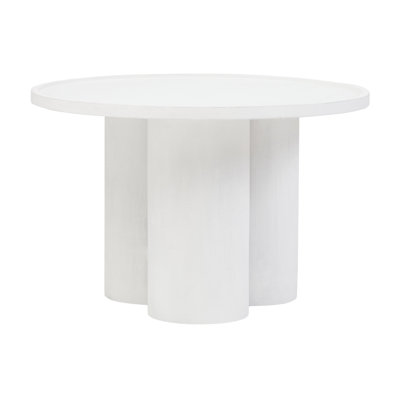 Solid Wood Pedestal Coffee Table