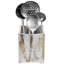 Wood Rectangle Utensil Crock