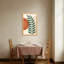 Abstrait abstrait avec motif de cercle orange-729429962