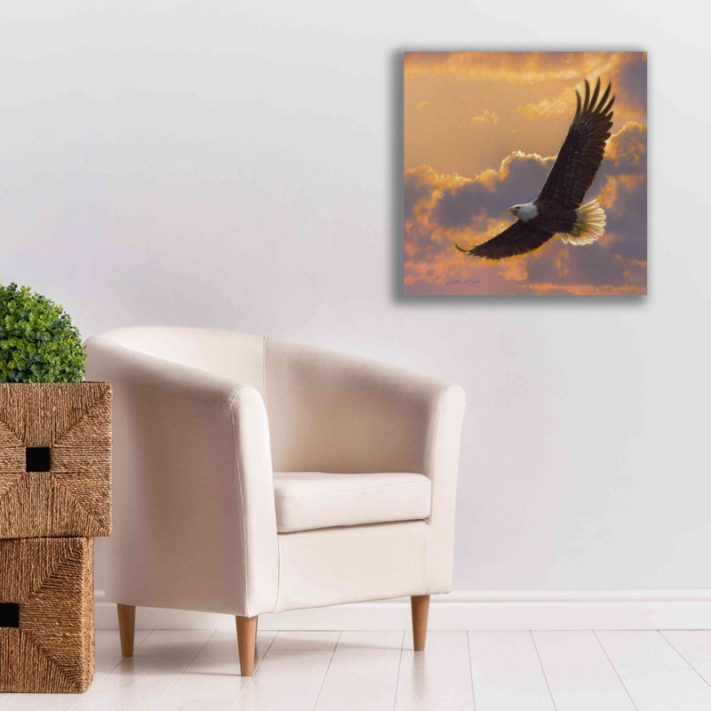 «Soaring Spirit» par Collin Bogle, art mural sur toile, H 26 po x l 26 po x P 1,5 po
