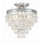 Calypso 3 Light Semi Flush Mount