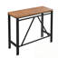 Ensemble de table d'extérieur 10 pièces avec 8 tabourets avec coussins et 2 tables