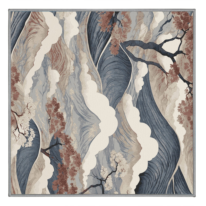 Moonlit Drift Rug, Square 7'