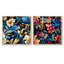 Willenhall - Ensemble de 2 collages floraux et botaniques carrés-101861310-101861309