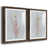 Walnut Framed Paper