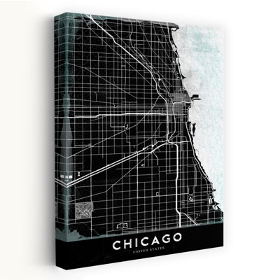 «Chicago Contemporary City Ocean», art mural