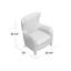 Chaise avec accoudoirs rembourrée Leia-1250870329