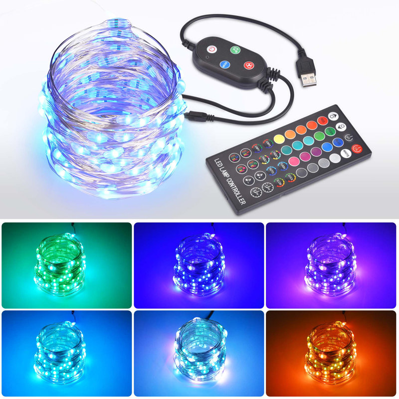 Murri Indoor 1 - Bulb 393.7'' LED Fairy String Light