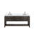 Double Bath Vanity with Carrara Marble Top