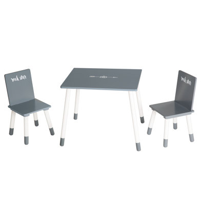 Rock Star Baby 3 Piece Table and Chair Set