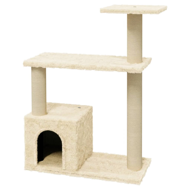 Dunn 70cm H Cat Tree, Cream