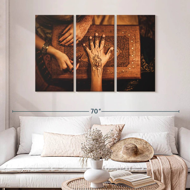Senne Mehndi, H 32 po x l 50 po