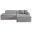 Canapé modulaire en velours côtelé 2 pièces Manford-436635852-428142875