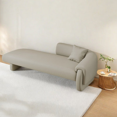 Fauteuil inclinable en similicuir léger et luxueux