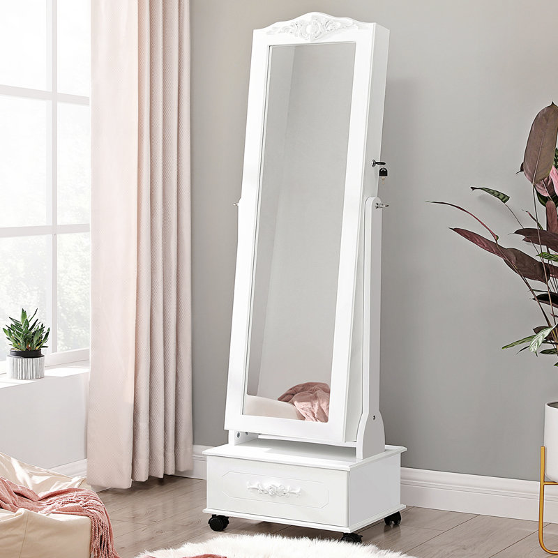 Tomaso 17.7'' Wide Jewelry Armoire