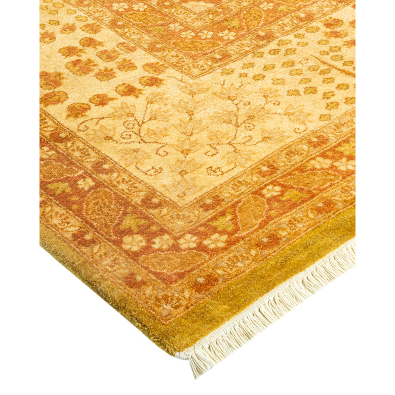 Classic One-of-a-Kind 6' 1" X 9' 4" Hand Knotted Area Rug