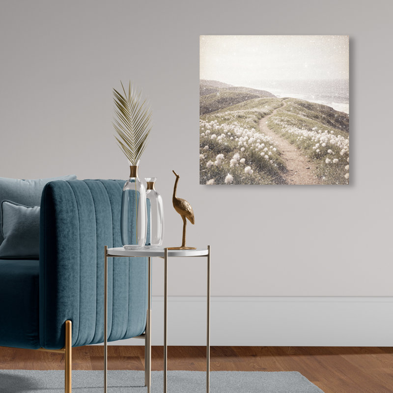 Blooming Path Print by Oliver Gal, 20" H x 20" W, Gallery Wrapped