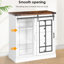 Armoire de rangement minimaliste moderne et polyvalente pour la maison, rehaussant l'espace et le style.