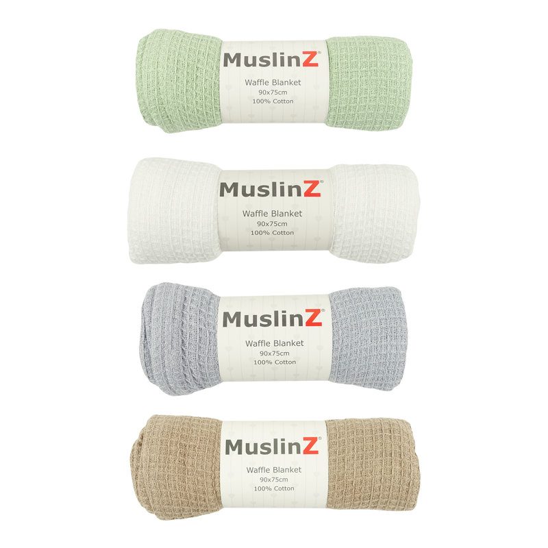 Cotton Receiving Blanket, Taupe