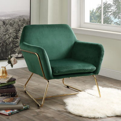 Fauteuil d'appoint 29,5 po Modern, Glamour