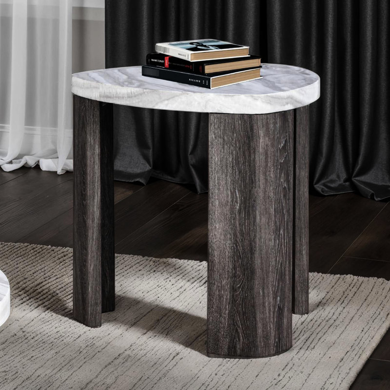 Table de bout grise Space Space