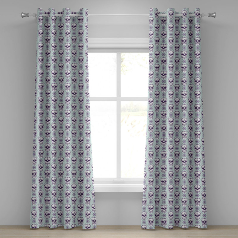 Sateen Blackout Curtain Pair, 50" W x 54" L