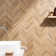 Eternal Chevron Birch Matte Porcelain Mosaic Tile