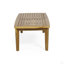 Table basse d'extérieur en bois d'acacia