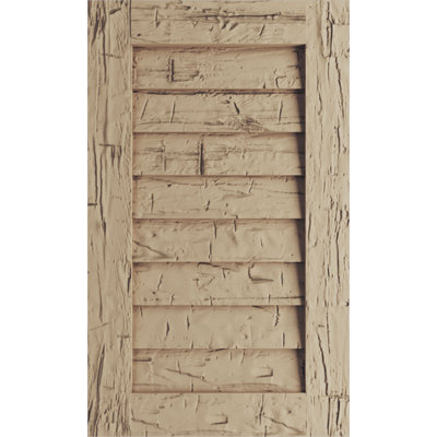 Évent rectangulaire en faux bois Timberthane