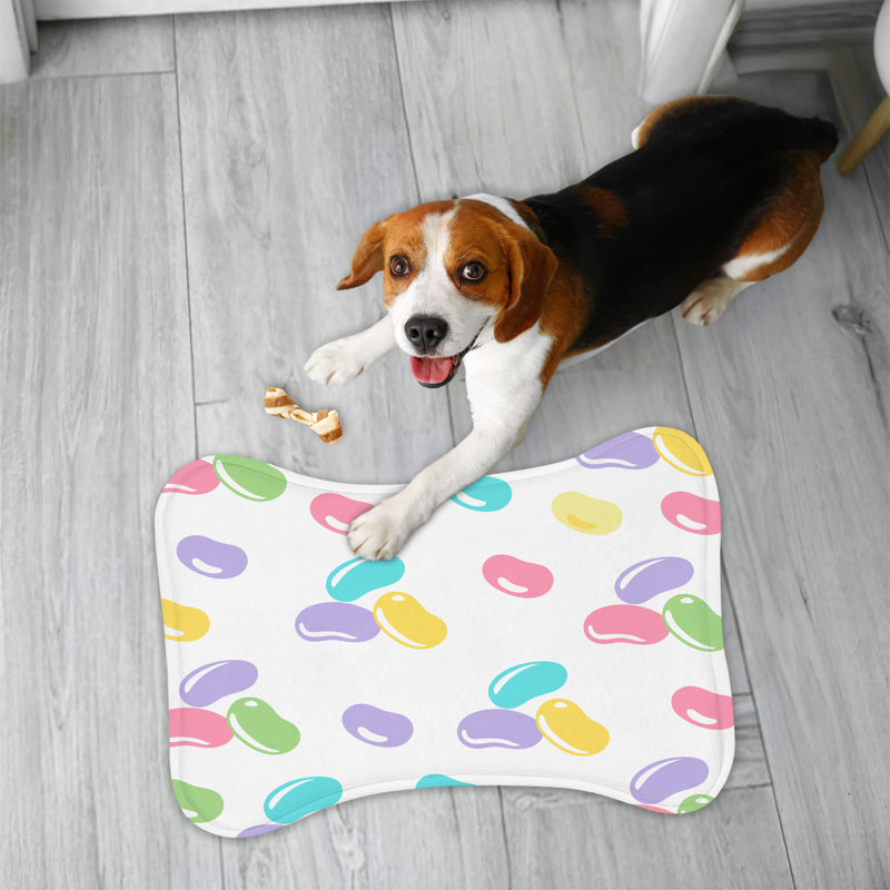 Tapis de Noël en forme d'os 1 pièce