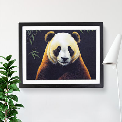 Captivating Panda - Single Picture Frame Print
