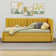 Upholstered Daybed with Trundle Sofa Bed Frame