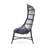 Verrill Premium All-Weather Wicker Outdoor Armless Lounge Chair-793841996