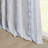 Veronica Poly Printed Single Curtain Panel With Tufted Stripe And Lining-102168393