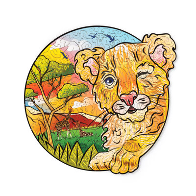 Playful Little Lion