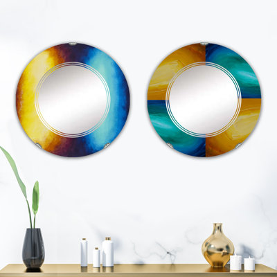 Ensemble de 2 miroirs sans cadre
