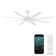Roboto XL Indoor/Outdoor 8-Blade Smart Ceiling Fan 70" and Remote Control Included, Works With Alexa and iOS / Android App