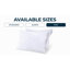 Ensemble de 4 très grands couvre-oreillers Beddora, housses de coussin à fermeture à glissière imperméables, anti-punaises et anti-acariens, housses de coussin respirantes douces, 20 po x 36 po-116191488