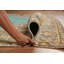 Tapis traditionnel turquoise 8 x 11