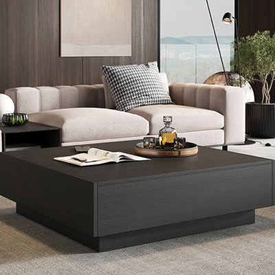 Creative minimalist square coffee table