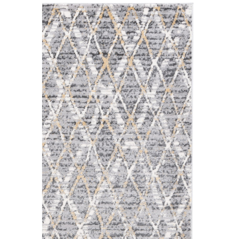 Weimer Performance Geometric Rug, Square 6'7"