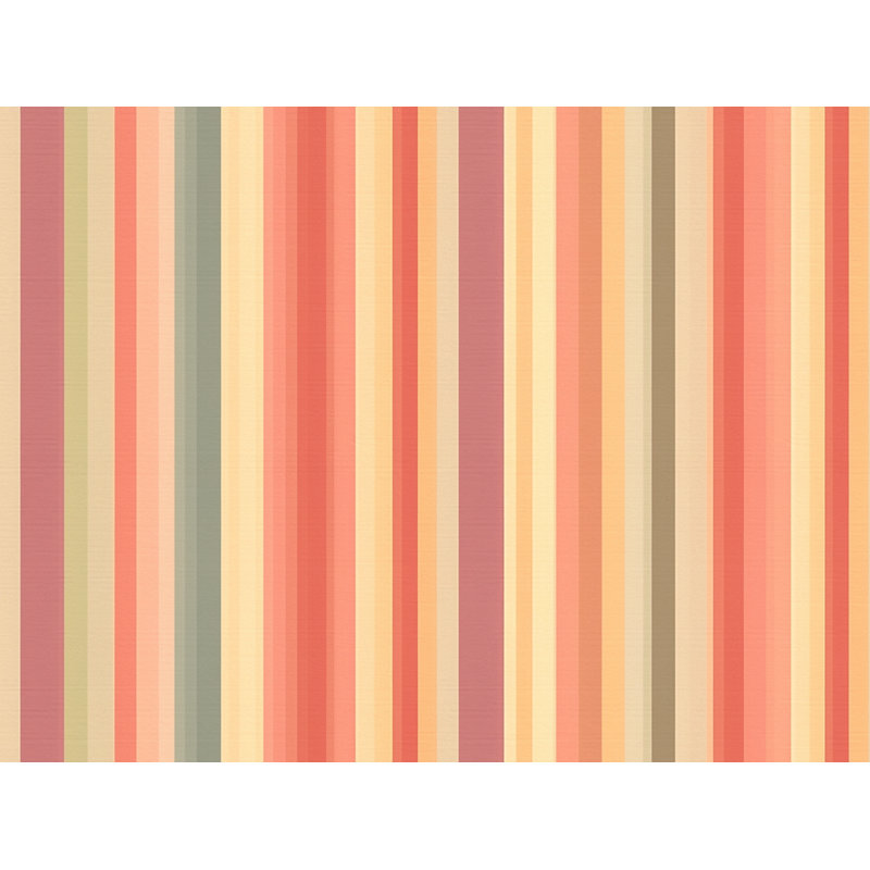 Tanica Room Darkening Curtain Pair, 20" W x 61" L, Orange/Pink